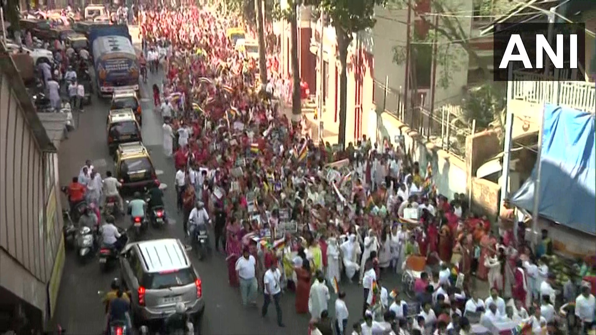 Jain community takes to the streets with Shri Samed Shikharji, community angry over temple vandalism in Gujarat
