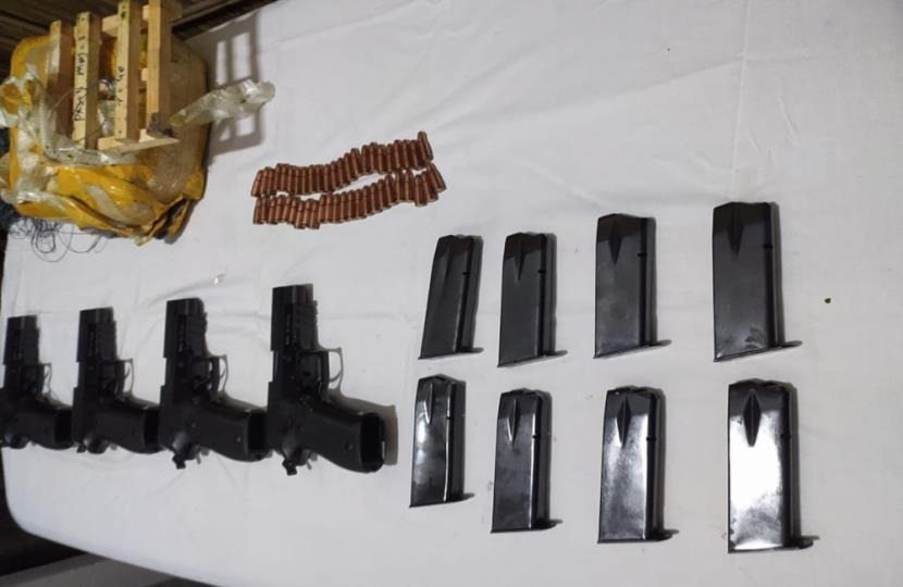 Pakistan's drone conspiracy foiled again, BSF seizes huge arms consignment