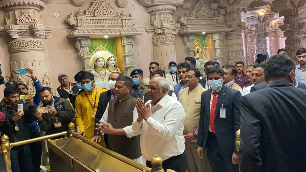 Election of new trustees in Khodaldham, Anar Patel, daughter of former Gujarat CM Anandiben Patel, was made a trustee.