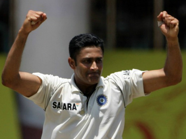 Anil Kumble's name rang out on a bouncy pitch in Perth, becoming the first Indian to take 600 wickets.