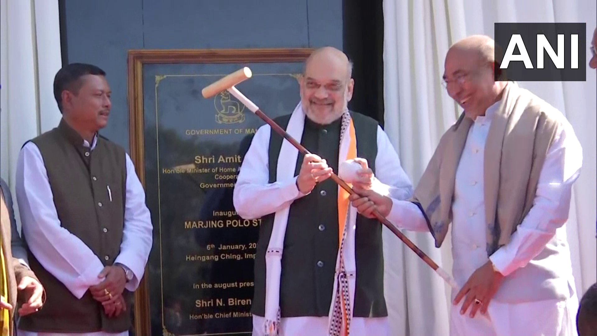 amit-shah-inaugurated-marjig-polo-statue-in-imphal-chief-minister-biren-singh-was-present