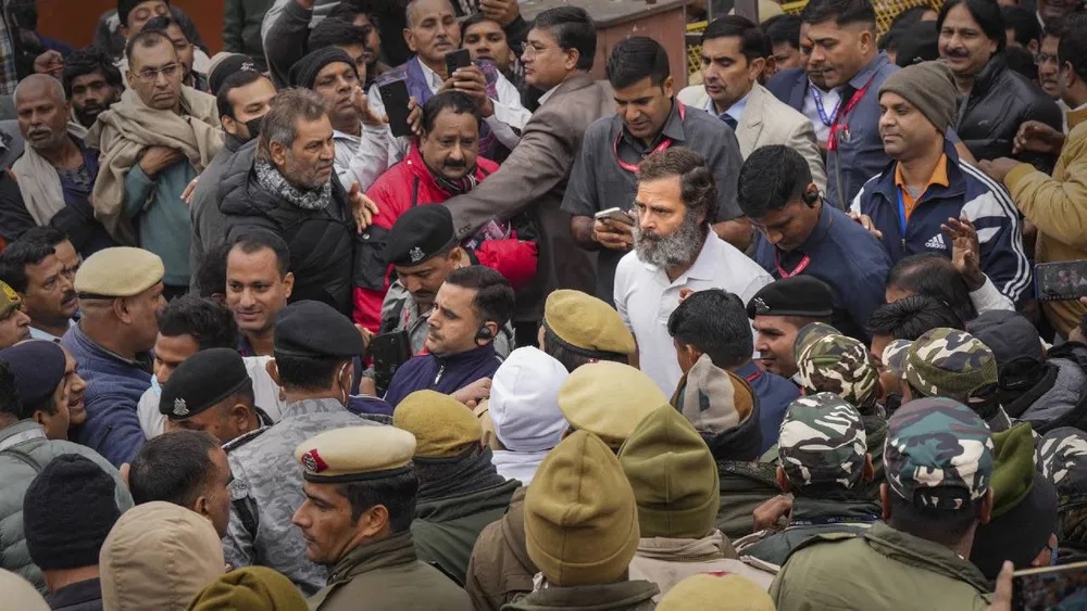 Rahul Gandhi's security will be in Jammu and Kashmir and Punjab, CRPF reviewed