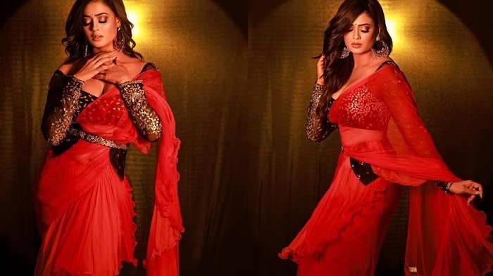 If you want to look young like this star, carry a traditional outfit in this style