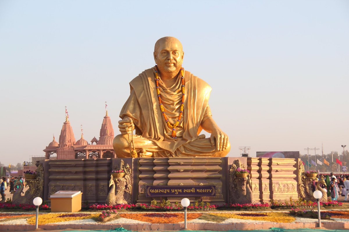 Farmers in Gujarat gave land for the construction of grand Hari temple, Mahant Swami performed Bhumipujan