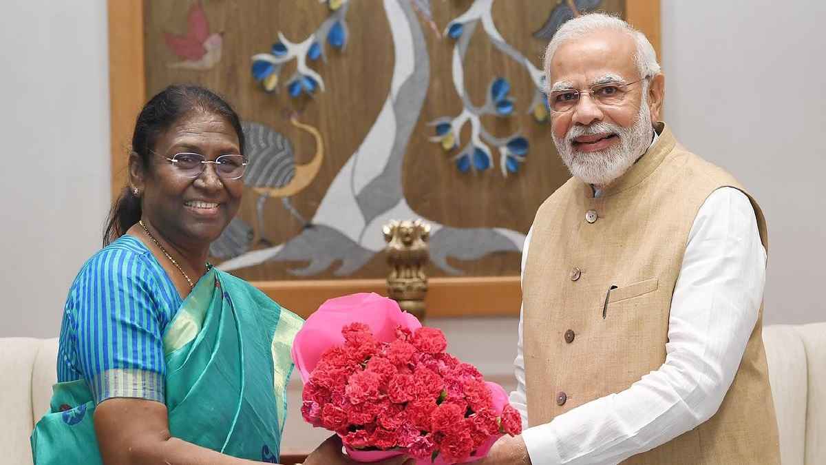 Vice President of Guyana meets President Draupadi Murmu said relations between the two countries are important