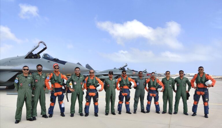 Indian Air Force team arrives in UAE to participate in Multilateral Exercise X Desert Flag