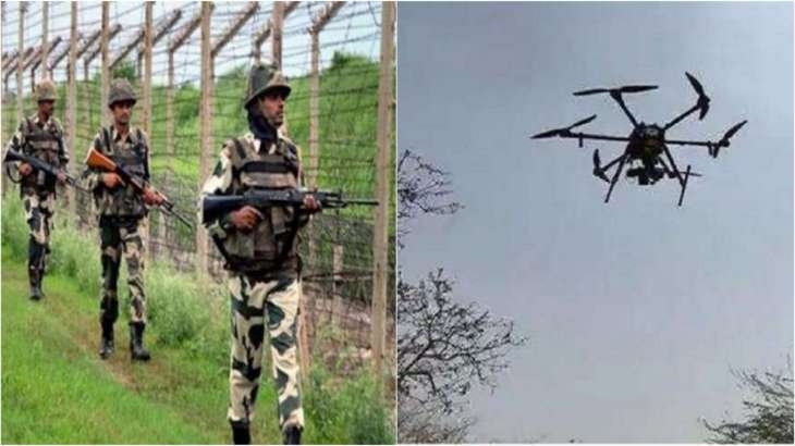 bsf-again-destroys-rogue-drone-drone-landed-in-pakistani-territory-along-international-border