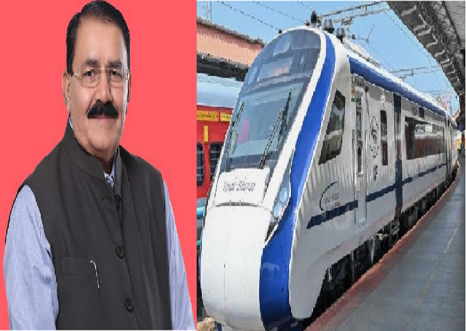Rajya Sabha MP Rambhai Mokaria's appeal to Railway Minister to run Vande Bharat train to Rajkot