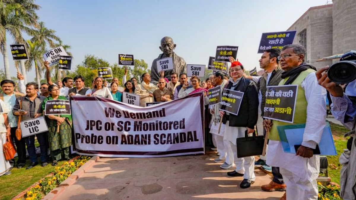 Budget session: March of opposition forces on Adani case, JPC will now complain to ED after investigation