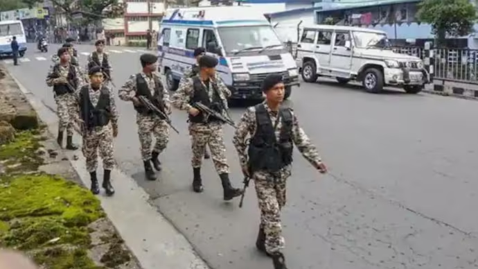 After the election results, violence broke out in many areas of Meghalaya, curfew was imposed