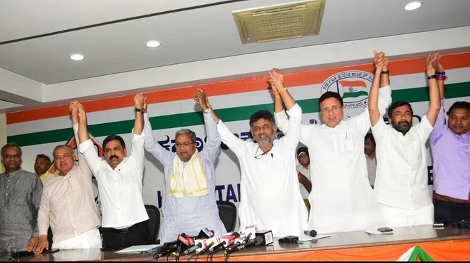 Big blow to BJP in Karnataka, four-time MLC leaves Kamal and takes the hand of Congress