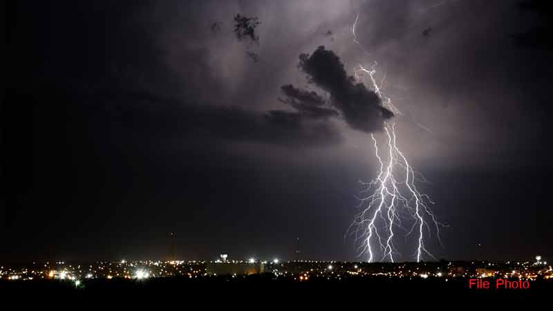 Megharaja's Holi festival with thunder, some tree fell and some lightning pole; 24 hour rain forecast