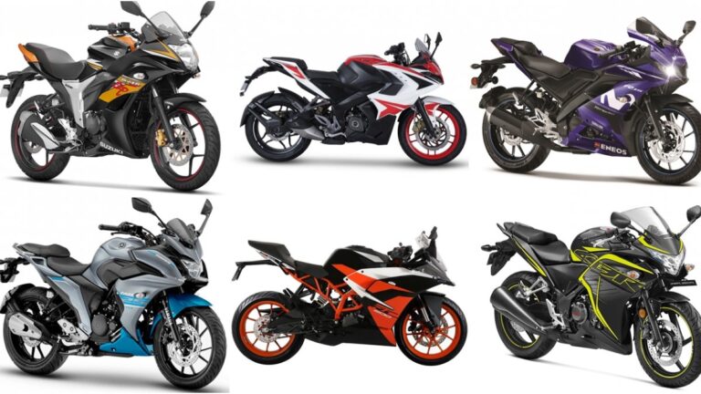 These faired bikes with a sporty look are very popular in the country, priced below 2 lakhs.