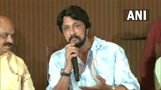 Karnataka : Kichha Sudeep holds BJP's hand, opposition becomes attack, demand to ban all films till counting of votes