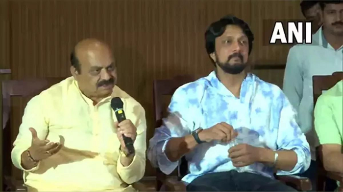 Karnataka : Kichha Sudeep holds BJP's hand, opposition becomes attack, demand to ban all films till counting of votes