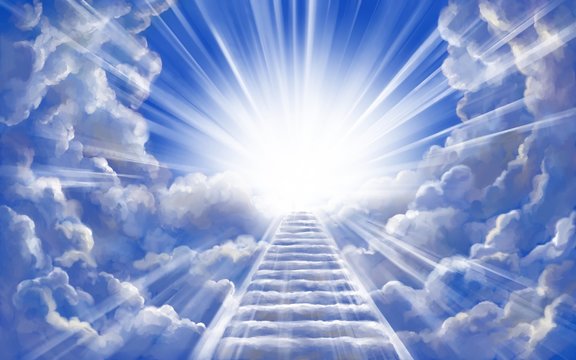 As soon as a person dies, he reaches heaven, sees the future, then while alive, the events come true!