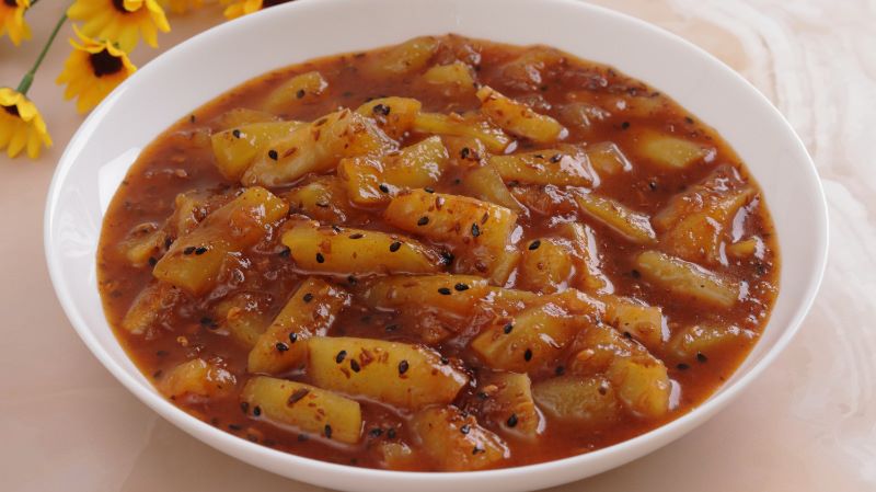 This pineapple lonji will fulfill the lack of vegetables, can be prepared easily