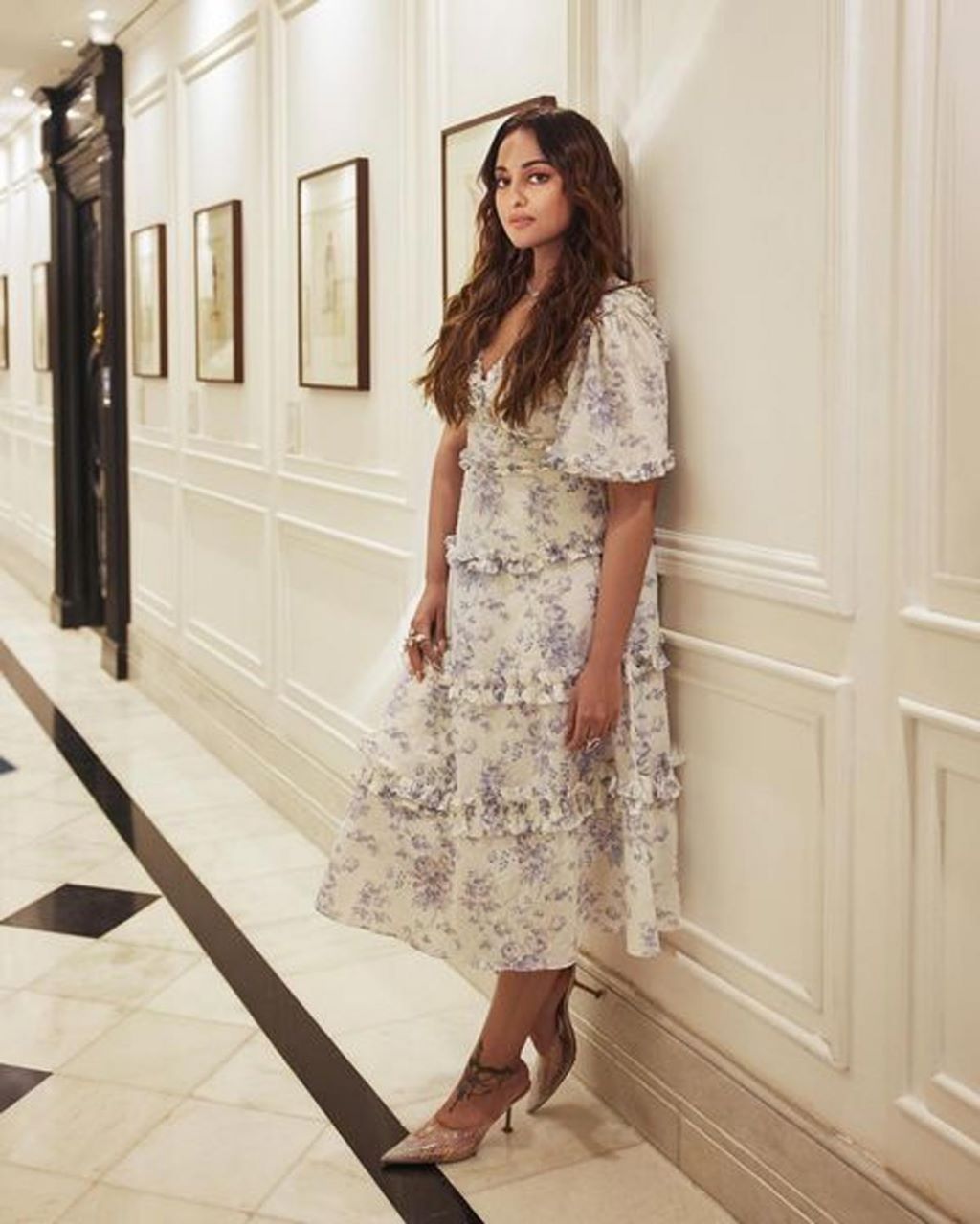 For summer you can choose some cool floral print western dresses