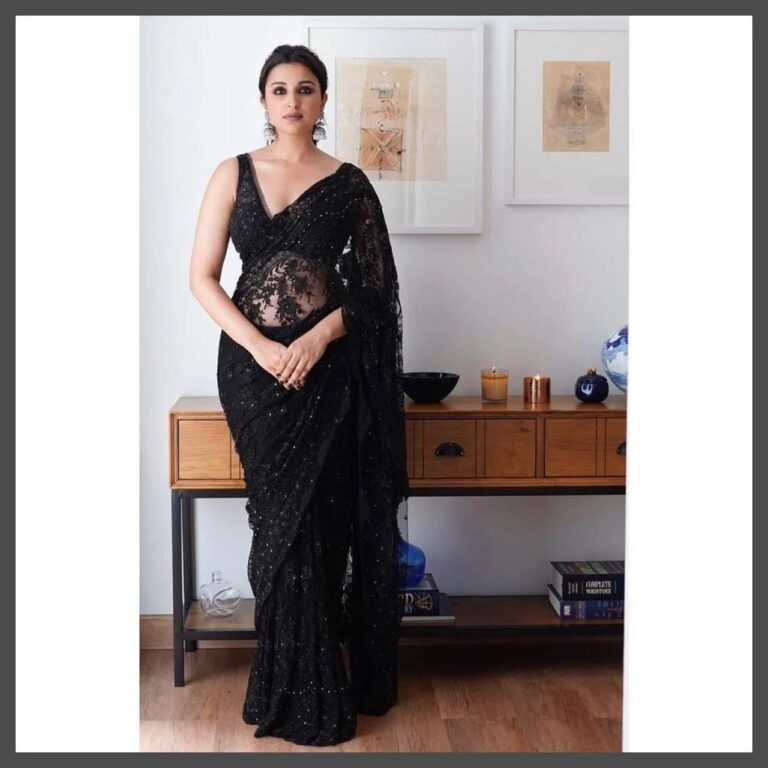 This saree look of Parineeti Chopra is perfect for a wedding function, see pictures
