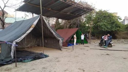 Upset by office squabbles, a man quits his job, now lives in a tent with 'pride'!
