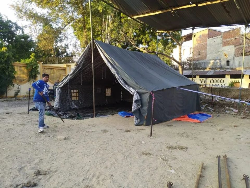 Upset by office squabbles, a man quits his job, now lives in a tent with 'pride'!