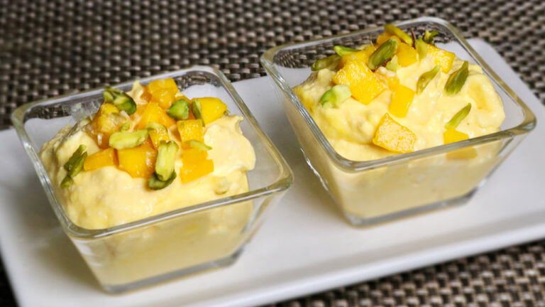If you want to make something on the day of Vat Savitri, try Mango Shrikhand at home