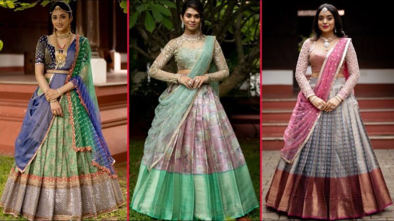 No need to buy a lehenga for every wedding and party, this way tie a saree like a lehenga