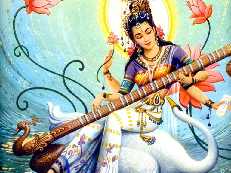 Everything spoken at this time is always true, every wish is fulfilled by Mother Saraswati