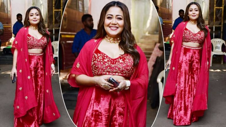 These ethnic looks by Neha Kakkar are best for wedding functions