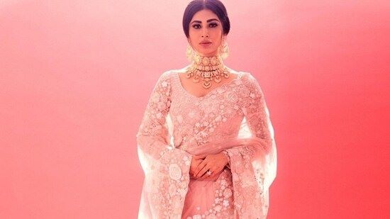 Mouni Roy is a saree girl! Devastated in pink saree, look at her beautiful look