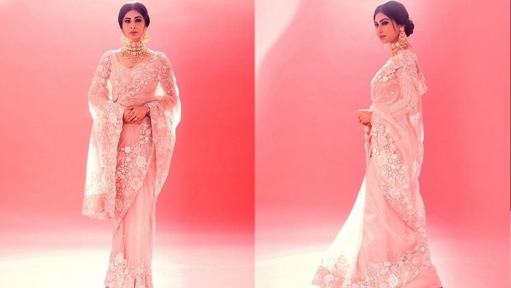 Mouni Roy is a saree girl! Devastated in pink saree, look at her beautiful look