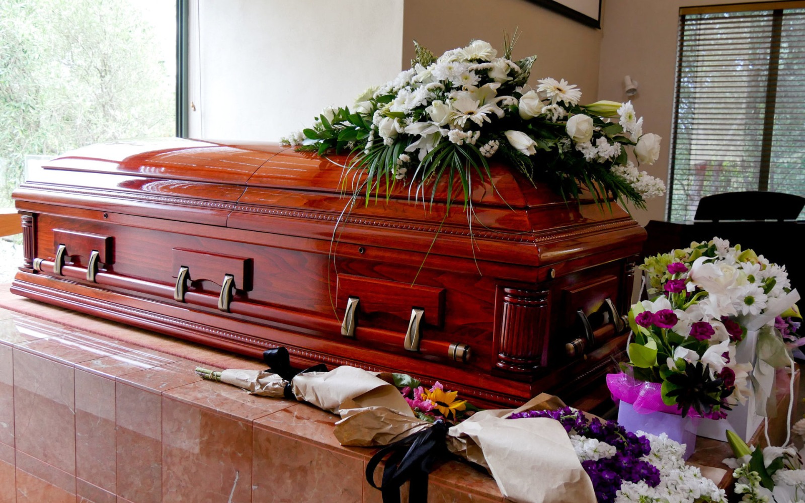 Preparations were going on for the woman's funeral, a voice came from the coffin - I am alive