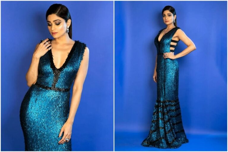 Take a look at Shamita Shetty's glamorous gown looks
