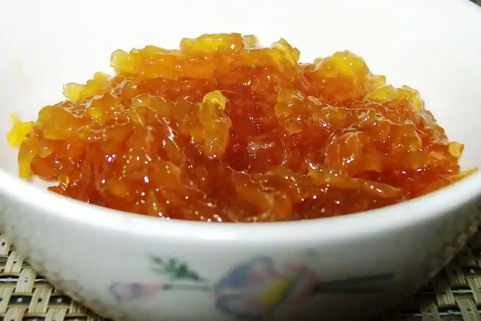 A simple way, known way and easy to make will help to make mango sweet pickle