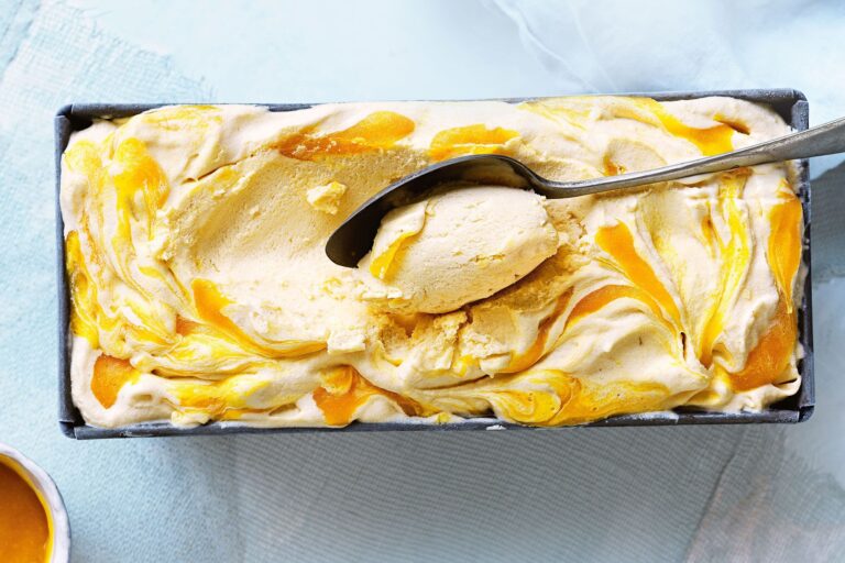 Every meal is incomplete without ice cream in summer, so make coconut mango ice cream at home