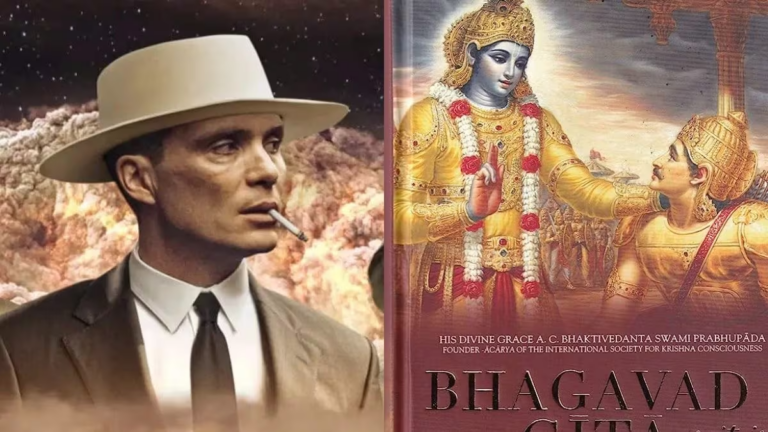 The objectionable scene depicted in Oppenheimer was accused of desecrating the 'Bhagavad Gita'