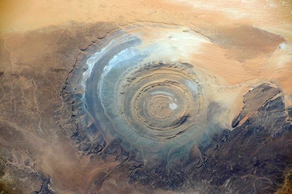 This place is considered the eye of the earth, visible from space, its secret no one knows