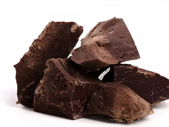What can be added to make chocolate crunchy?