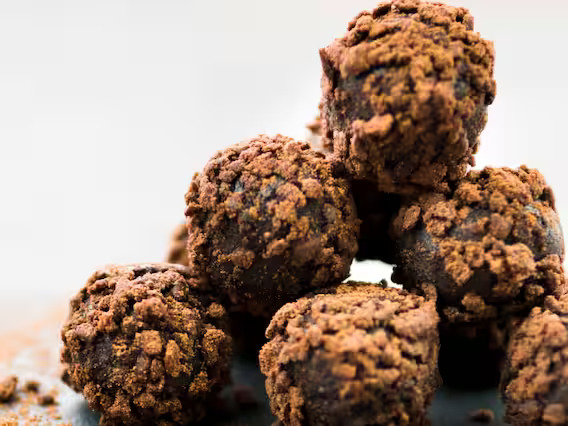 What can be added to make chocolate crunchy?