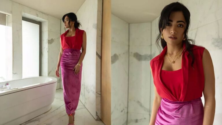 Seeing Rashmika Mandanna's latest outfit, fans remembered the Barbie doll
