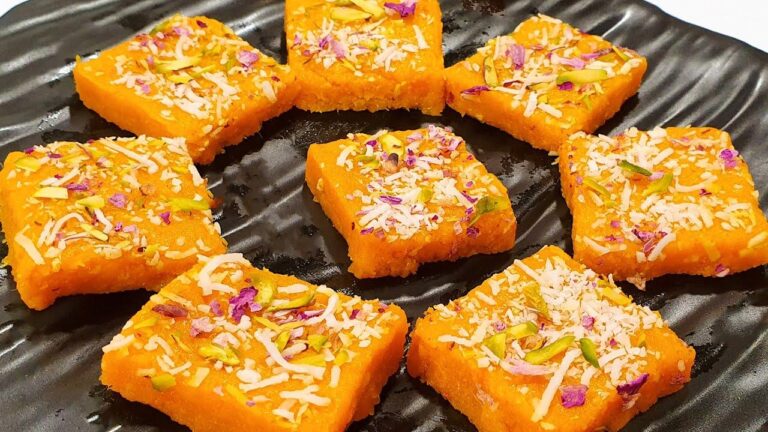 If you don't want to eat outside sweets, make mango barfi at home, a well-known simple recipe