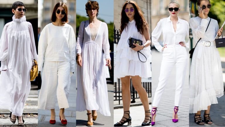 If you want to look stylish without spending a lot of money, include white in your wardrobe