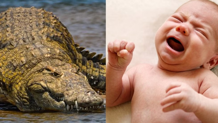 Crying babies, meditating crocodiles, reacting with attraction, love or prey? The research revealed