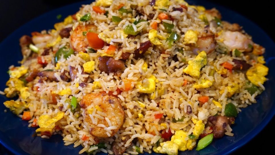 Make this special mix fried rice with leftover vegetables and rice, ready in just 10 minutes