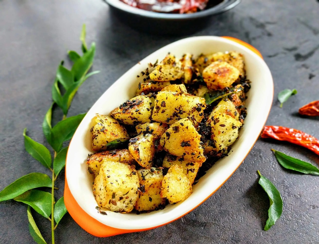 Spot idli is prepared by adding onions and tomatoes, you can also try this viral recipe