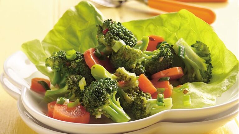 Eat broccoli carrot salad if you want to stay healthy during rainy season