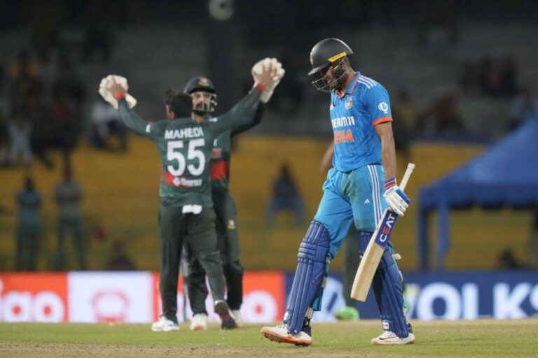 Bangladesh stopped Team India's victory chariot, thus an exciting match came out of hand