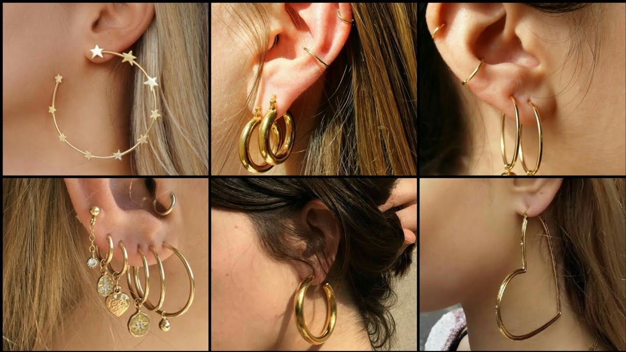Add these trendy Bollywood earrings and moon earrings to your earrings collection today