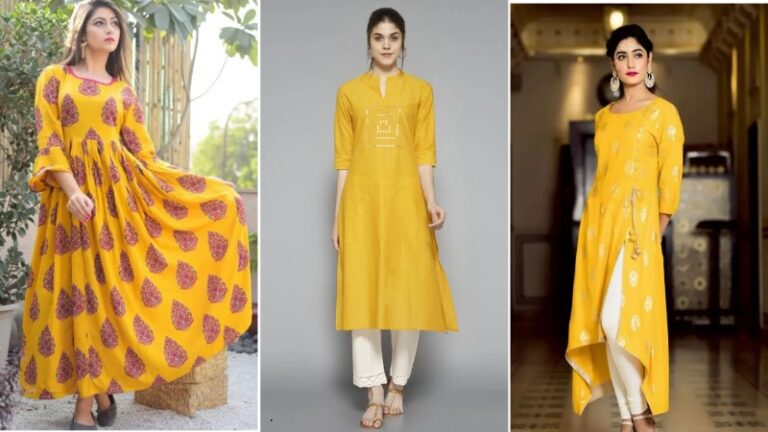 Style this designer yellow kurta set in festivals and functions, people will become fans of your dressing sense.