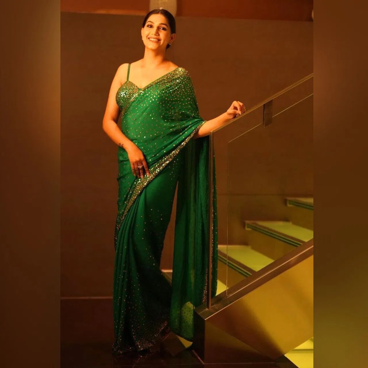 Be it saree or western, these outfits by Sapna Chaudhary will give a perfect look for every occasion.